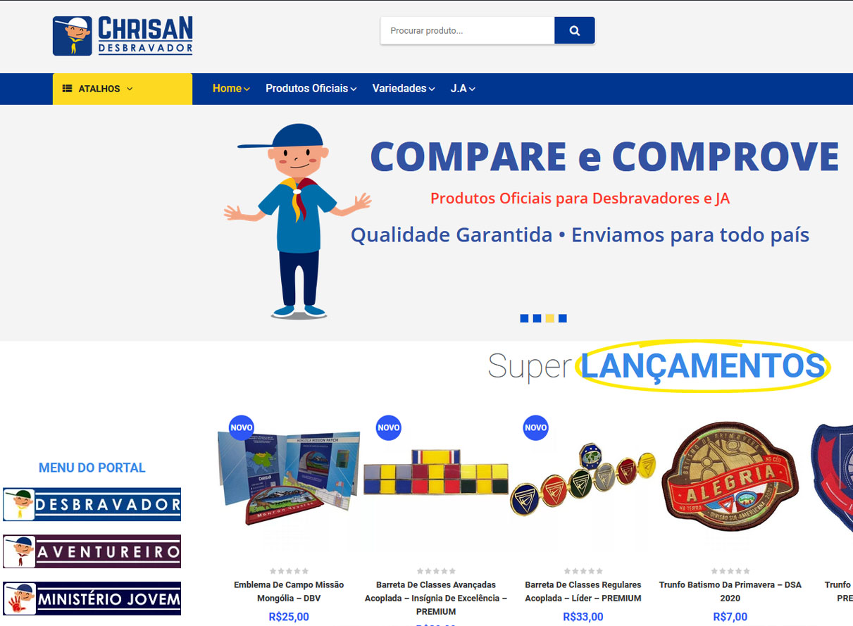 CHRISAN Desbravador & Aventureiro