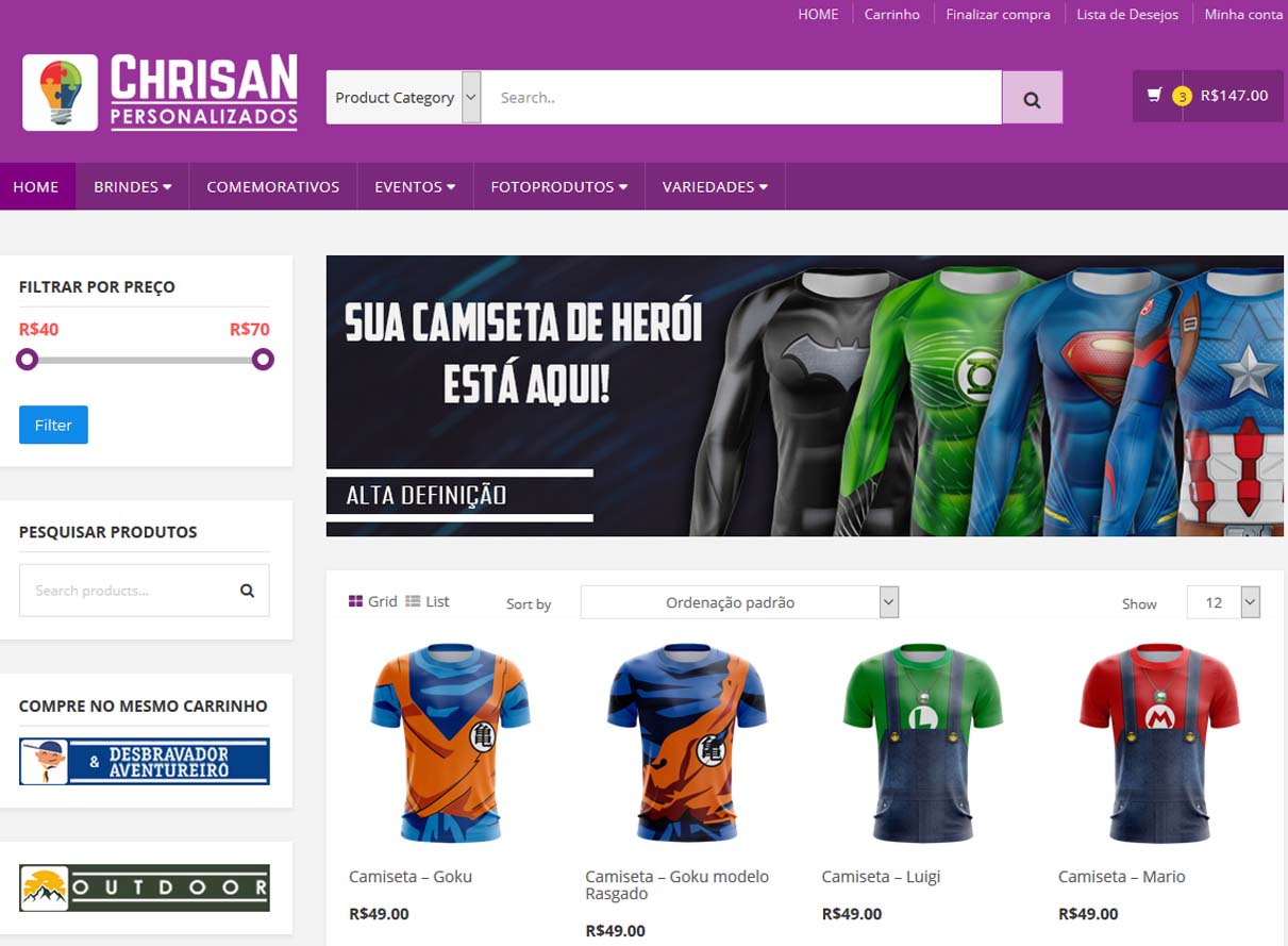 CHRISAN Personalizados